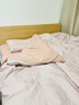 无印良品纯棉床上四件套 1.5/1.8米床单被套被单200*230cm粉色条纹 实拍图