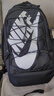 耐克（NIKE）男女双肩包背包 大容量旅行包电脑书包休闲包DV1296-010 黑白 实拍图