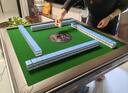 如喜【麻将扑克一体机】折叠防侧翻全自动餐桌家两用电动杀菌除湿低音 16【迷你91cm桌长】低音3.0一键降噪-风暖脚-3色可选 请联系客服选择麻将牌大小 实拍图