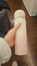膳魔师（THERMOS）316L不锈钢吸管杯学生幼儿园儿童水杯大容量保温杯500ml 粉 实拍图
