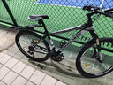 金武端自行车成人山地车公路赛车单车骑行变速超轻越野中学生初中青少年 旗舰版-辐条轮-黑白色 26寸21速 实拍图