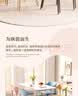 悠游少年塑料餐椅牛角靠背椅椅子简约家用凳子北欧现代书ins桌椅休闲桌椅 西瓜红【升级加厚 强力承重】 实拍图