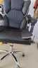 奥伦福特 电脑椅办公椅子电竞椅家用人体工学椅老板椅主播靠背椅皮革转椅 创意工学椅-黑+乳胶【二代升级】 实拍图