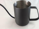 京东京造手冲咖啡壶 家用挂耳304不锈钢长嘴细口咖啡壶 350ml星光黑 实拍图