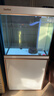 森森（SUNSUN）大型鱼缸底过滤水族箱客厅家用落地玻璃生态金鱼缸 【实时温显+灯控】珍珠白 0.6米长35cm宽 实拍图