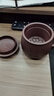 藏壶天下紫砂杯子宜兴原矿手工茶杯大容量水杯隔舱过滤茶水分离杯办公盖杯 君子怀德 490ml 实拍图
