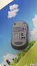 罗技（Logitech）M220 轻音鼠标 无线鼠标 办公鼠标 对称鼠标 带无线微型接收器 灰黑色 实拍图