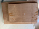 双枪菜板 整竹砧板切菜板实竹案板加大加厚防霉家用面板36*24cm 实拍图