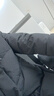 鸭鸭王一博同款冰壳系列3.0pro羽绒服男女长款过膝25冬季新款极寒外套 YE5B000656A黑色3.0 2XL (建议175-195斤) 实拍图