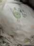 爱贝迪拉包单新生儿防惊跳睡袋婴幼儿薄款秋冬包裹巾抱被包被纯棉A类四季 （双层）假日旅行 95cm*95cm 实拍图