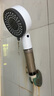 iLeddog【德国】强劲增压花洒喷头过滤净水多功能洗澡淋浴手持莲蓬喷头 珍珠白-过滤增压单花洒 三档调节+带五个过滤芯 实拍图