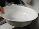 瓷秀源7英寸泡面碗陶瓷碗家用韩式骨瓷碗米饭碗大汤碗大碗创意餐具套装 7英寸反口面碗（宽18cm，高7cm） 实拍图