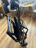 凯莱宝轮椅折叠老人超轻便旅行便携式手动铝合金手推车可上飞机残疾康复 11拉杆蜂窝小轮款【折叠可立+弹簧减震】ZT 实拍图