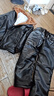 励阳男士皮衣皮裤套装加绒厚外套外卖骑手代驾防风保暖抗寒工装皮棉衣 护肩护肚皮衣皮裤套装 3XL 【140-150斤】 实拍图