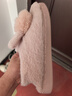 迪芙熙女生拖鞋可爱卡通冬季毛绒棉拖鞋女室内防滑保暖少女心月子居家棉 粉色(包跟) 38 39码(适合37/38脚穿) 实拍图