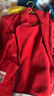 优衣库童装男童女童摇粒绒拉链茄克长袖外套夹克478141 15 珊瑚红色 160 实拍图
