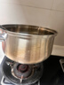 苏泊尔304不锈钢汤锅奶锅煮面锅木纹手柄18cm复底通用ET18JHBS01-WD 实拍图