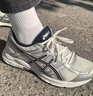 亚瑟士ASICS男鞋透气跑鞋运动鞋缓震舒适跑步鞋 GEL-CONTEND 4 白色/银色 41.5 实拍图