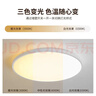 正泰（CHNT）吸顶灯LED卧室灯阳台过道灯具超薄三防灯白光高亮灯饰24W三色光 实拍图