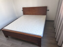 惠寻 京东自有品牌 床新中式全实木实木床1.5米单人床1.8米x2米双人床 床+乳胶棕垫 1800mm*2000mm框架结构 实拍图