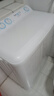 海尔（Haier）半自动双桶洗衣机 10KG 双电机双缸 家电国家补贴以旧换新京东自营 XPB100-81D2 实拍图