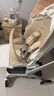 bebebus艺术家婴儿车推车可坐可躺新生儿宝宝轻便折叠双向高景观 香槟金 实拍图