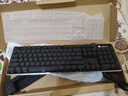 狼途L1静音键盘有线/无线键盘高颜值键盘104键机械手感薄膜键盘电竞游戏男女生办公键盘电脑笔记本键盘 【有线·低音】黑冰蓝单光 实拍图