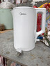美的（Midea）电烧水壶电热水壶家用1.5L容量316L母婴级不锈钢无缝内胆双层防烫自动断电MK-HJ1566-PRO 实拍图