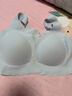 ubras无尺码免拆胸垫文胸女无钢圈胸罩无痕背心女聚拢内衣粉底液 柔灰紫 均码 -经典背心版(100-130斤) 实拍图