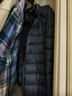 京东京造【air+零压排骨羽绒】轻薄羽绒服男外套冬90鸭绒立领  薄雾蓝M 实拍图