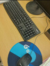 罗技（Logitech）MK106 键鼠套装 有线键鼠套装 办公键鼠套装 电脑键盘 紧凑型 黑色 实拍图