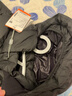 保姆鹅  【风墙】儿童羽绒服宝宝中长款护脸加厚外套保暖童装[NG2664] 炭黑 100 实拍图