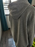 简男秋冬季加绒卫衣男连帽衫重磅加厚套头保暖学生带帽男装外套 加绒LNPK浅灰 XL 建议110-130斤 实拍图