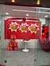 极度空间 红布料揭牌仪式乔迁开业装饰结婚用品红布佛布剪彩红绸布1.5*3m 实拍图
