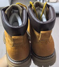 骆驼（CAMEL）王俊凯同款冬加绒户外工装马丁大黄靴男 G122W7757TR 金黄 41 实拍图