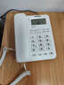 飞利浦（PHILIPS）有绳电话机座机 固定电话 办公家用 双接口 免电池 免提通话 一键拨号 黑名单 TD2815 白色 实拍图