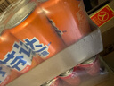 可口可乐（Coca-Cola）芬达Fanta 高考季 无糖零卡橙味碳酸饮料330ml*24摩登罐 年货 实拍图