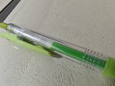 斑马牌（ZEBRA）JJ15 按动中性笔 签字笔 0.5mm子弹头啫喱笔水笔 学生彩色手账笔 浅绿色 实拍图