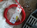 德力西（DELIXI）电线电缆 ZC-BV4平方阻燃单芯单股家装铜芯电线 50米红色火线  实拍图