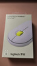 罗技（Logitech）LOGITECH PEBBLE 无线蓝牙鼠标 静音鼠标 办公鹅卵石造型 轻薄便携 时尚小巧 星幕紫 实拍图
