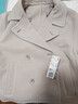 优衣库女装双面呢休闲短大衣478581 30 浅米色 L /160/88A 实拍图