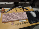 CHERRY樱桃MX 3.0S TKL机械键盘有线游戏电竞键盘 办公电脑键盘 铝合金外壳 侧刻键帽无钢板结构87 粉色 无光 红轴 实拍图
