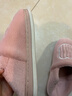 京东京造家居包脚棉拖鞋轻简毛绒保暖包跟棉拖鞋女款 花簇粉40-41 JZ-3222 实拍图