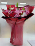 花艺湾鲜花同城配送玫瑰百合花束表白送女友老婆闺蜜生日礼物全国花店 19朵红玫瑰6朵粉百合花束 全国同城配送 留言送花日期 实拍图