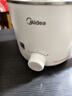 美的（Midea）电煮锅 宿舍小锅 小电锅 学生寝室一体泡面火锅多功能 不锈钢0涂层 电蒸锅 电热锅 XZE1614 配蒸笼 实拍图