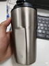 京东京造保温杯 咖啡杯水杯男士女儿童学生伴手礼品316不锈钢 银灰色480ml 实拍图
