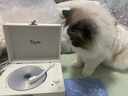 悦心听怀旧复古CD机便携式蓝牙音箱音乐专辑光盘光碟播放器无损音质家用充电款无线可遥控黑胶cd生日礼物 【白色】标准版-顶级音质双喇叭 实拍图