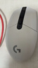 罗技（G）G304 LIGHTSPEED无线鼠标 游戏鼠标 轻质便携 绝地求生FPS鼠标英雄联盟LOL吃鸡 生日礼物 白色 实拍图