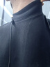 布先生小高领加厚保暖长袖打底T恤男秋冬打底衫 钢琴黑 XXL/185  实拍图