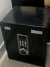 虎牌保险柜家用小型床头保险箱办公财务专用 密码指纹WIFI远程全钢防盗可入墙固定入衣柜保管箱 45cm高 黑色（三层）【超值推荐】 密码款(密码+钥匙) 实拍图